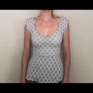 Anthropologie knit with lace detailing